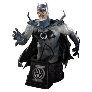 Heroes of the DC Universe Blackest Night Bust Black Lantern Batman 15 cm